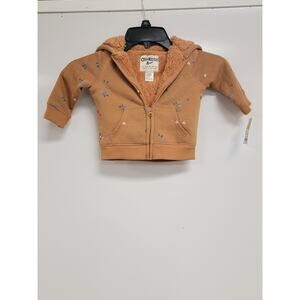 NWT Osh Kosh Sherpa Lined Fleece Jacket 12m 12 months